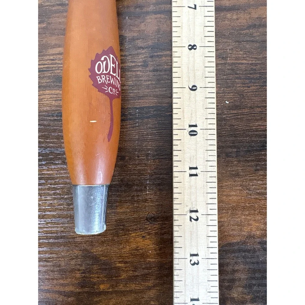 Odell Brewing Co Levity Amber Ale Wooden Beer Tap Handle 12.5 Inch Fort Collins